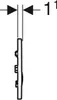 Geberit 241914461 Tango BetPl. für UR-Strg. Produktbild-Vorschau 2