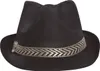 20S Gangster Retro Hut Schwarz Fedora Kostüm Klassiker Produktbild-Vorschau 4