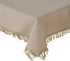 Tischdecke Gartentischdecke Beige 130x220 cm Weichschaum Produktbild-Vorschau 1