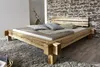 Balkenbett 'Daniel' 180x200 cm Wildeiche massiv BE-0405 Produktbild-Vorschau 1