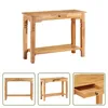 The Living Store Konsolentisch 100x40x76 cm Massivholz Produktbild-Vorschau 8