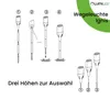 LUMILED Solar Gartenfackel 4er Set Solarleuchten 64,5 cm Produktbild-Vorschau 6