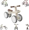 A collage of images showing a baby balance bike in different colors and from various angles. Náhled obrázku produktu