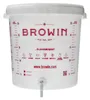 Browin Gärbehälter 30 L Mit Etikett, Ablasshahn Und Produktbild-Vorschau 3