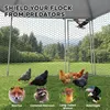 PawHut Freilaufgehege Hühnerstall 400 x 346 x 263 cm aus Produktbild-Vorschau 9