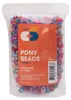Farbvarianten – Pony-Perlen Glitter 6 x 9 mm, 1000 Stück Produktbild-Vorschau 2