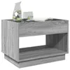 vidaXL Couchtisch mit Infinity-LED Grau Sonoma 70x50x50 cm Produktbild-Vorschau 4