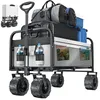 Chariot pliable KESSER® avec pneus larges | 2 filets inclus Voir les images du produit 1