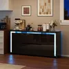 INONEFT, mobile bar con finitura lucida, dimensioni 160 x Anteprima dell’immagine prodotto 7