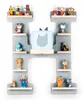 BOARTI Kinderregal Buchstabe H | hängend für Toniebox und Produktbild-Vorschau 2