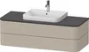DURAVIT HP4972060600010 WTU HappyD2+ wandh.,408x1300x550mm Produktbild-Vorschau 1