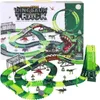 Dino Track Auto Track Controllato Dinosauro Racing Park 275 Anteprima dell’immagine prodotto 1