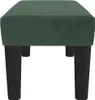 vidaXL | Lavica | Tmavozelená 70 x 30 x 30 cm Zamat Náhľad obrázku produktu 4