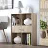 Calicosy - Scaffale Cubo 4 Armadietti con un Cassetto Anteprima dell’immagine prodotto 2