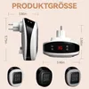Heizlüfter Elektrisch Energiesparend – Keramik-Heizung mit Produktbild-Vorschau 2