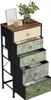 WOLTU Kommode mit 5 Schubladen aus Stoff, Sideboard, Produktbild-Vorschau 6