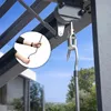 Pergola Tarasowa Antracytowa Altana z otwieranym dachem Podgląd zdjęcia produktu 7
