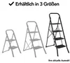 Infinity Goods Stabile Haushaltsleiter mit 3 Stufen – Produktbild-Vorschau 9