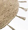 Okrągły dywan jutowy Cosy 80 cm Podgląd zdjęcia produktu 4