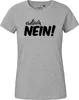 Huuraa Damen T-Shirt Einfach Nein Schriftzug S Sport Grey Produktbild-Vorschau 2