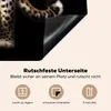 KitchenYeah© Herdabdeckplatte Leopard - Wild - Schwarz , Produktbild-Vorschau 5
