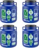 4er Set Weithalsfass 30 L mit Schraubdeckel, blau – Produktbild-Vorschau 1