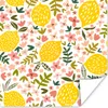 MuchoWow® Poster Blumen - Zitrone - Blätter - Sommer 30x30 Produktbild-Vorschau 1