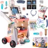 Malplay Arzt Set Großes Wagenzubehör EKG Kinder Little Produktbild-Vorschau 1