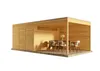 Gartenhaus Modell QB-Line 12,60 m² + 300 cm Anbau Produktbild-Vorschau 6