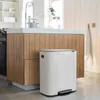 BRABANTIA bidone a pedale Bo 2 bidoni 30+30 L Bianco Anteprima dell’immagine prodotto 3