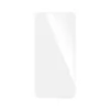 A clear screen protector for a smartphone, shown from the front on a white background. Produktbild-Vorschau