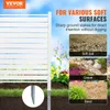 VEVOR Gartenzaun 122 x 122 cm Sichtschutzzaun PVC und Produktbild-Vorschau 2