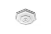 HEXIM Stuckrosette Styropor EPS weiß, Deckenrosette rund & Produktbild-Vorschau 3