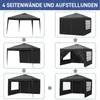 LEADZM 3x3M Pavillon Wasserdicht Pop up Faltpavillon Produktbild-Vorschau 3