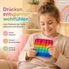 Fidget Pop Toy Rainbow Viereck Produktbild-Vorschau 4