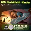 Nachtlicht, Panda Nachtlampe Kinder, 3 Lichtmodi Stilllicht Produktbild-Vorschau 3