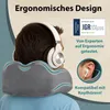 FLOWZOOM COMFY Memory Foam Reise-Nackenkissen 360°, Grau Produktbild-Vorschau 8
