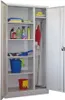 Putzschrank mit Trennwand - 1.950x1.000x500 mm (HxBxT) - Produktbild-Vorschau 1