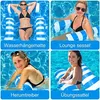 Pool Sitz Schwimmende Hängematte, Wasserhängematte Produktbild-Vorschau 3