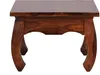 Wohnling Sheesham Couchtisch Massiv 60 x 60 cm Opium Form Produktbild-Vorschau 5
