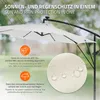 ML-Design Ampelschirm Ø300cm mit LED Solar Beige Alu Produktbild-Vorschau 5