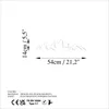 Wallity, Mountain - 8, Dekoratives Wandaccessoire aus Produktbild-Vorschau 6