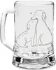 Mr. & Mrs. Panda Krug Hunde Liebe - Transparent - Geschenk, Produktbild-Vorschau 1