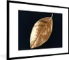 MuchoWow® Gerahmtes Poster Blätter - Schwarz und Gold - Produktbild-Vorschau 1