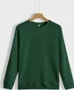 ASKSA Damen Pullover Rundhals Einfarbige Sweatshirt Herbst Produktbild-Vorschau 2