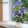 Lacers SMARAGDLINE künstliches Hortensien 2er Set blau - Produktbild-Vorschau 4
