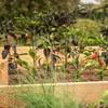 Relaxdays - Pali per piante in metallo, set da 6, pali per Anteprima dell’immagine prodotto 2