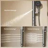 HOROW RainFlexi S1 Regendusche Set. Massage doucheset Productafbeelding-voorbeeld 3