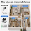 WLAN Überwachungskamera Akku 1080P, Dual-Linse mit 355° Produktbild-Vorschau 4