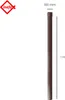 INEFA Fallrohr 100cm, PVC DN100 / 100mm, Dunkelbraun,, Produktbild-Vorschau 2